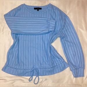Baby blue blouse